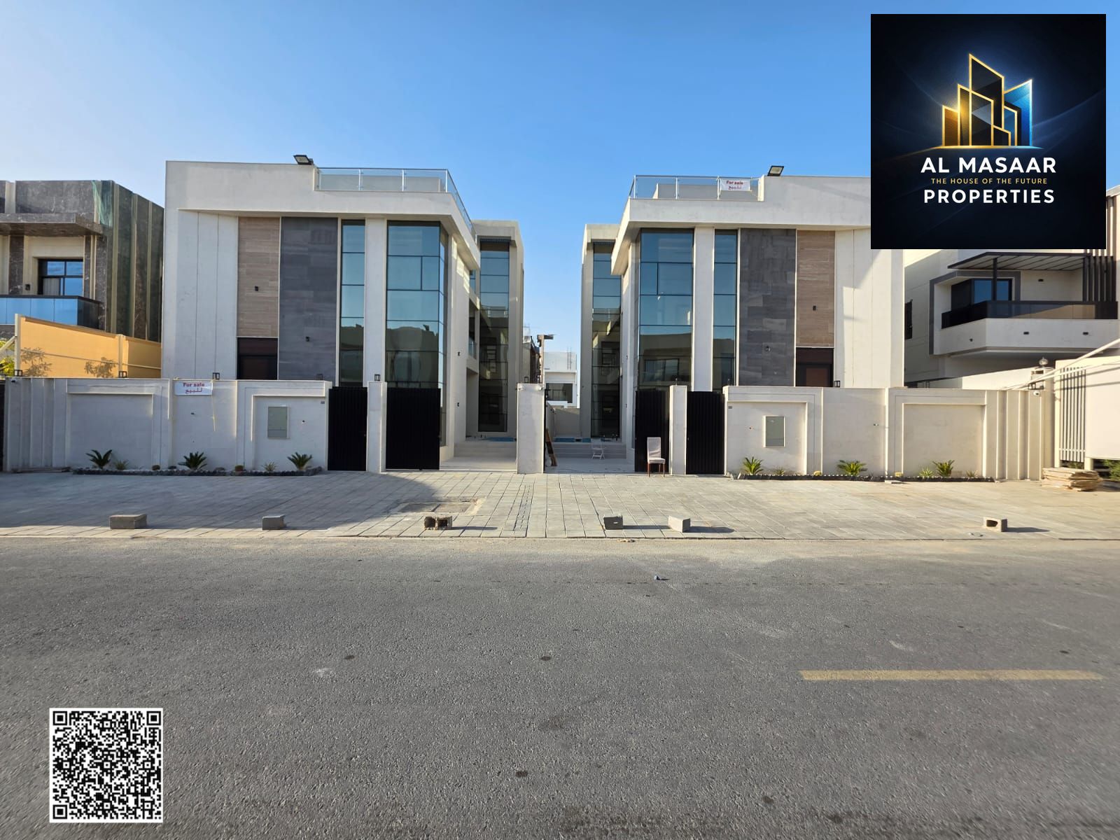 Own your dream villa in the heart of Ajman, close to all amenities, registration fees included.