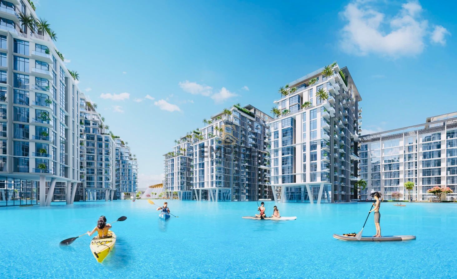 Right Next To the Airport / Exclusive Deal / Waterfront Living / Future investment