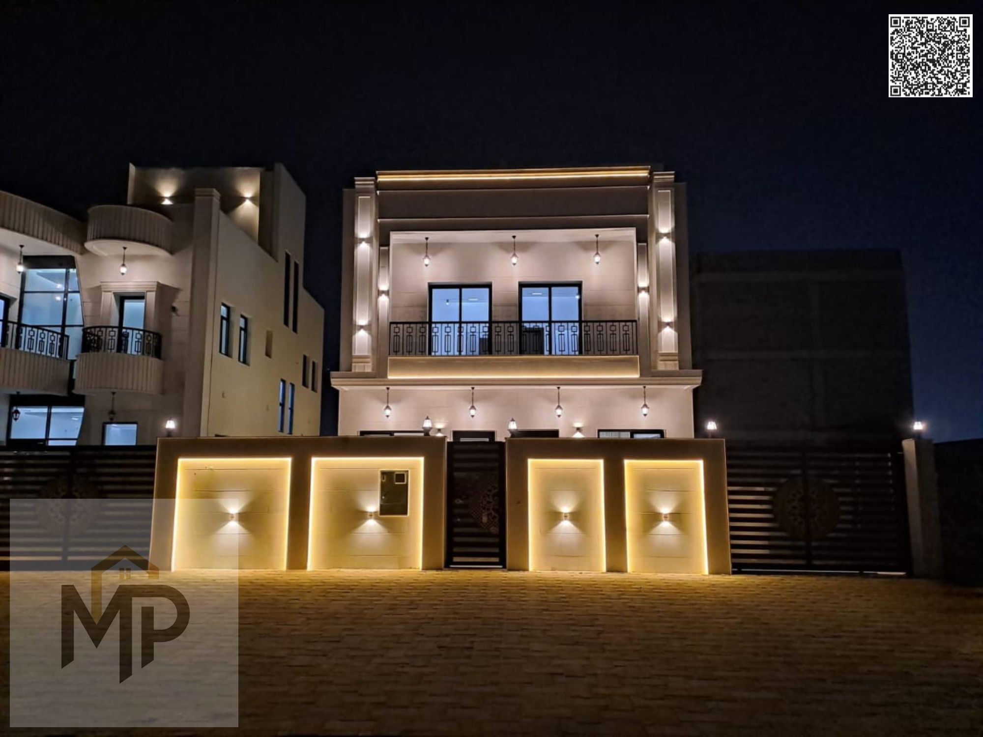 Villa for sale at ajman| al helio2 area| 5 master rooms, majlis, hall, maid room, roof| freehold for all nationalities| including registration fees.