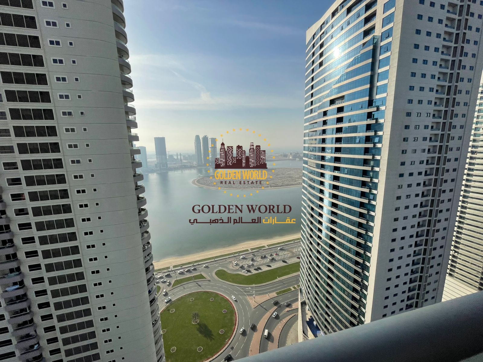 Apartment for rent in Al Taawun 3 bedrooms hall balcony 2 master rooms store room 4 bathrooms open sea view parking rent AED 73,000