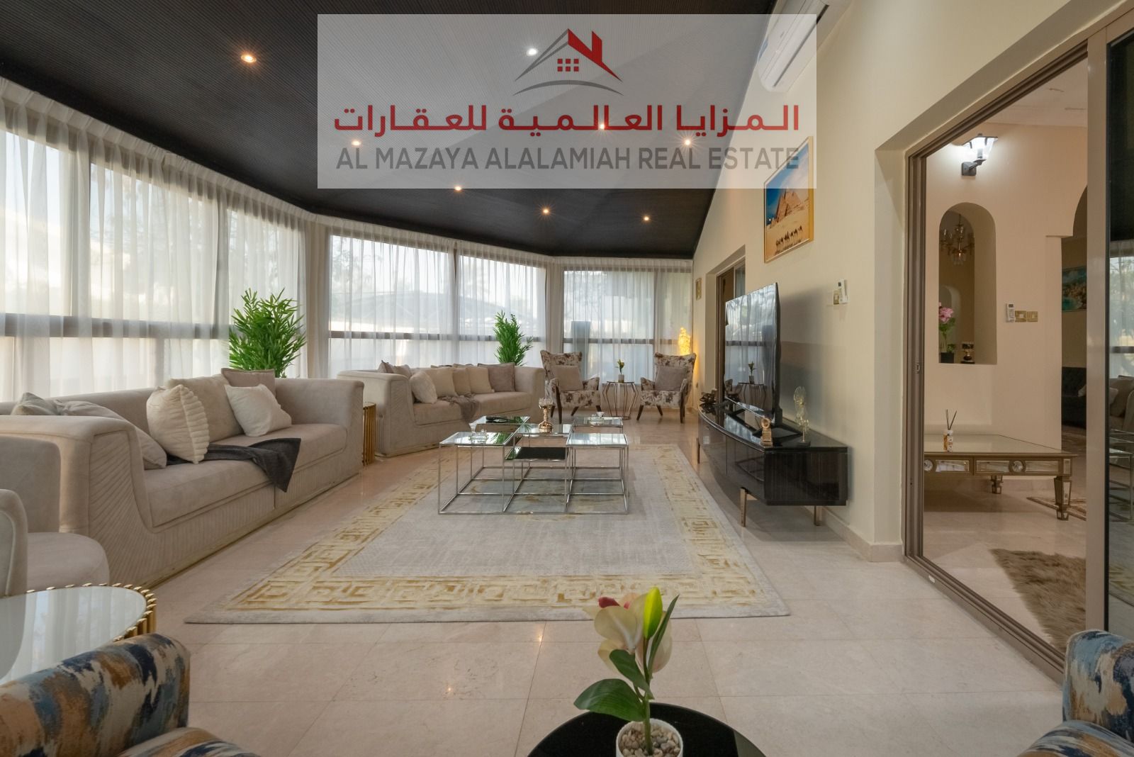 New Luxury Furnished, Villa - Al Sharqan, Sharjah - WIFI - Monthly rent
