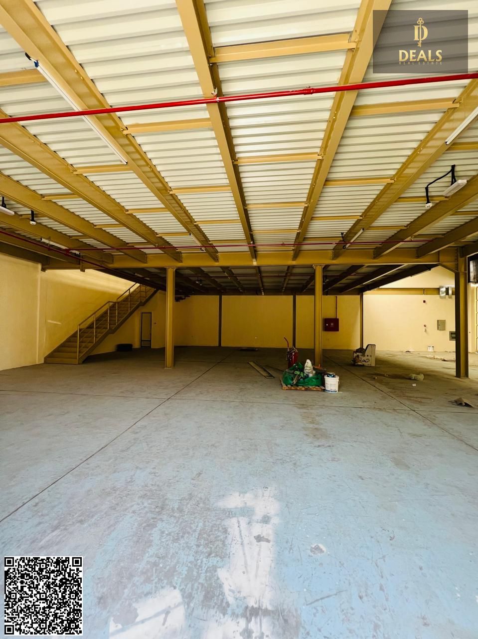 Massive Brand-New Warehouse for Rent in Al Jurf 1 – 6,000 Sqft | Mezzanine | 22.5 kW Power