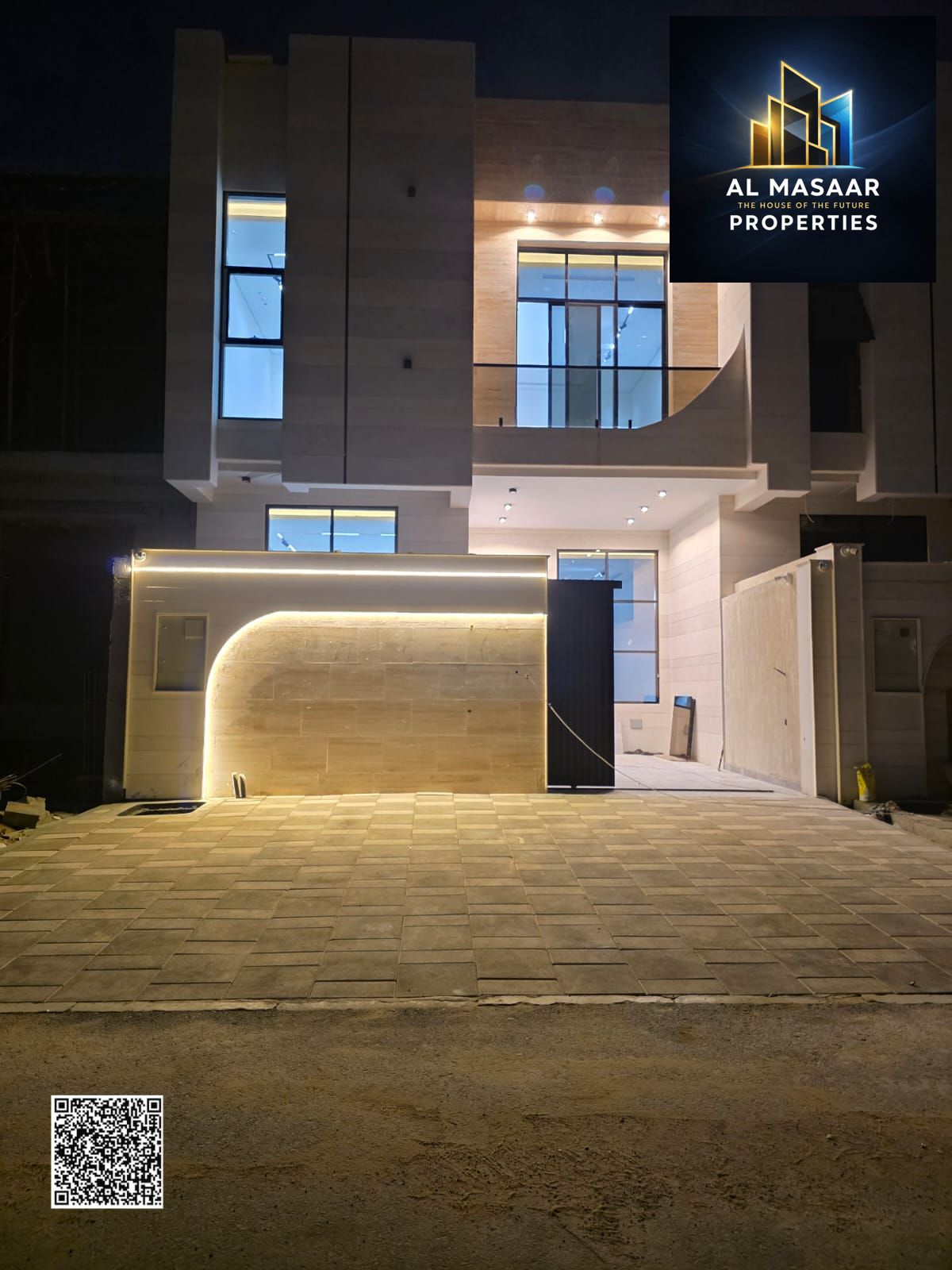 Own a villa with a price including registration and ownership fees. Two floors and a rooftop. Custom finishing. Excellent location. The villa is fully