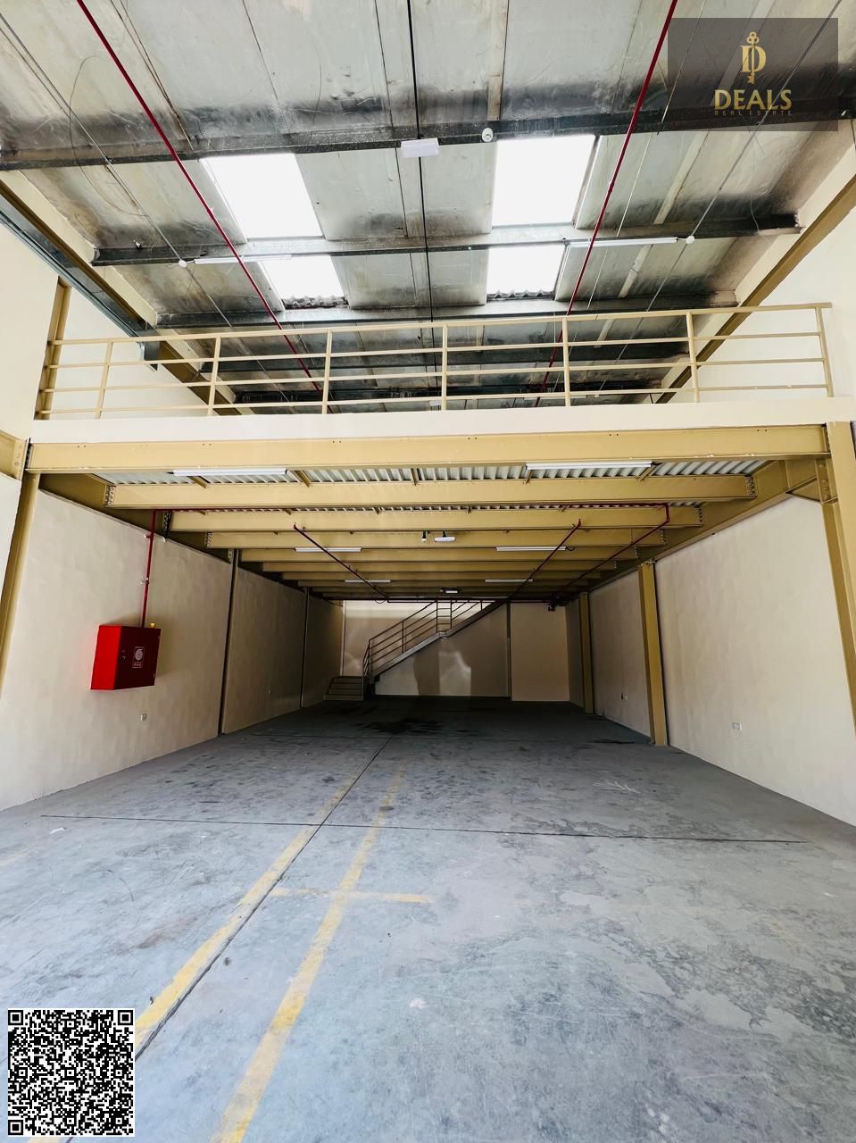Brand New Warehouse for Rent in Al Jurf 1 – 3,000 Sqft with Mezzanine | 22.5 kW Power