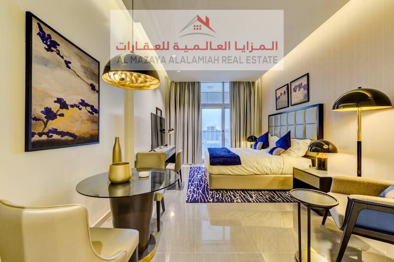 Furnished studio for rent monthly in Aljada Al Zahia, Sharjah