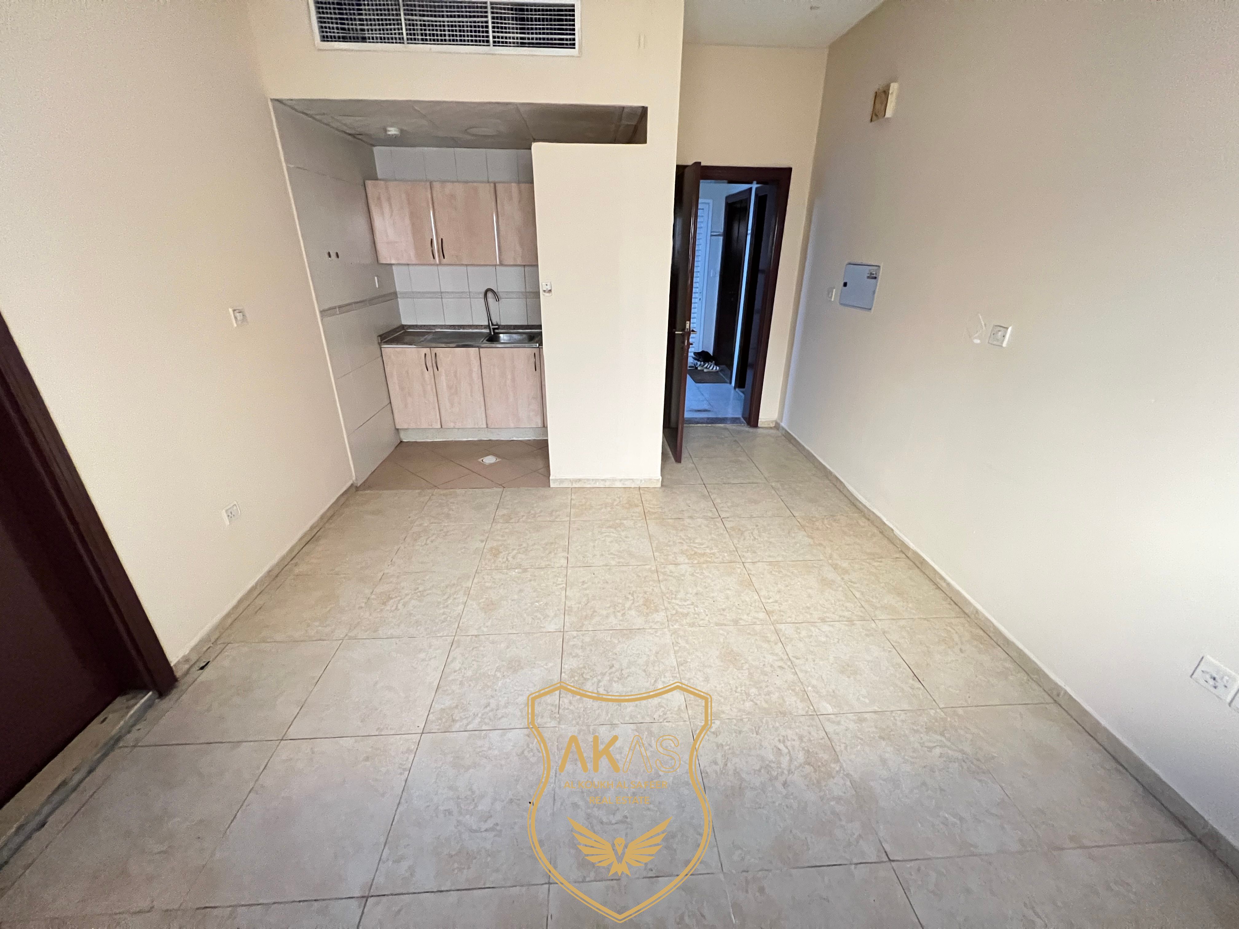 HOT Offer spacious Studio apartment separate kitchen Rent Only 15000AED yearly