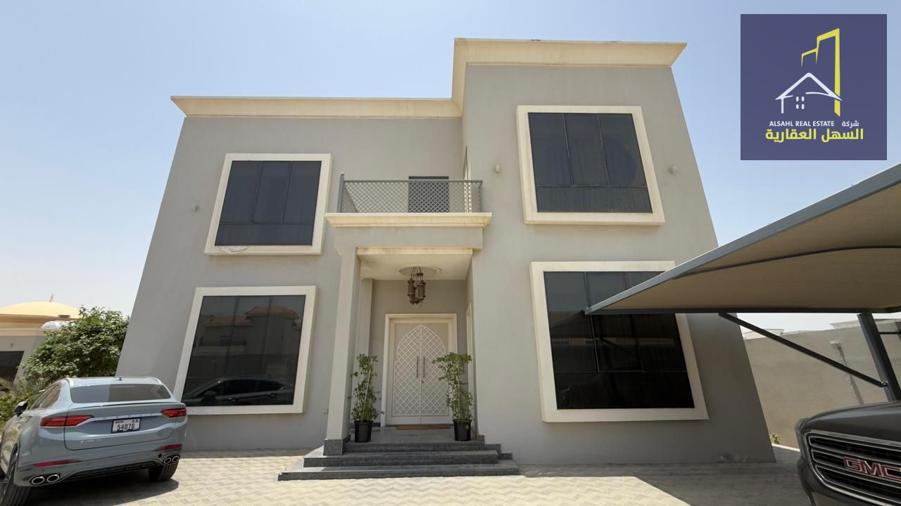 villa located in Al Rahmaniya – Shaghrafa 3, Emirate of Sharjah. land area is 12,204 square feet consists of 6 bedrooms