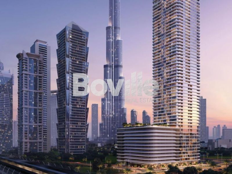 CLOSE TO METRO & BURJ KHALIFA | SPACIOUS LAYOUT | BRANDED TOWER