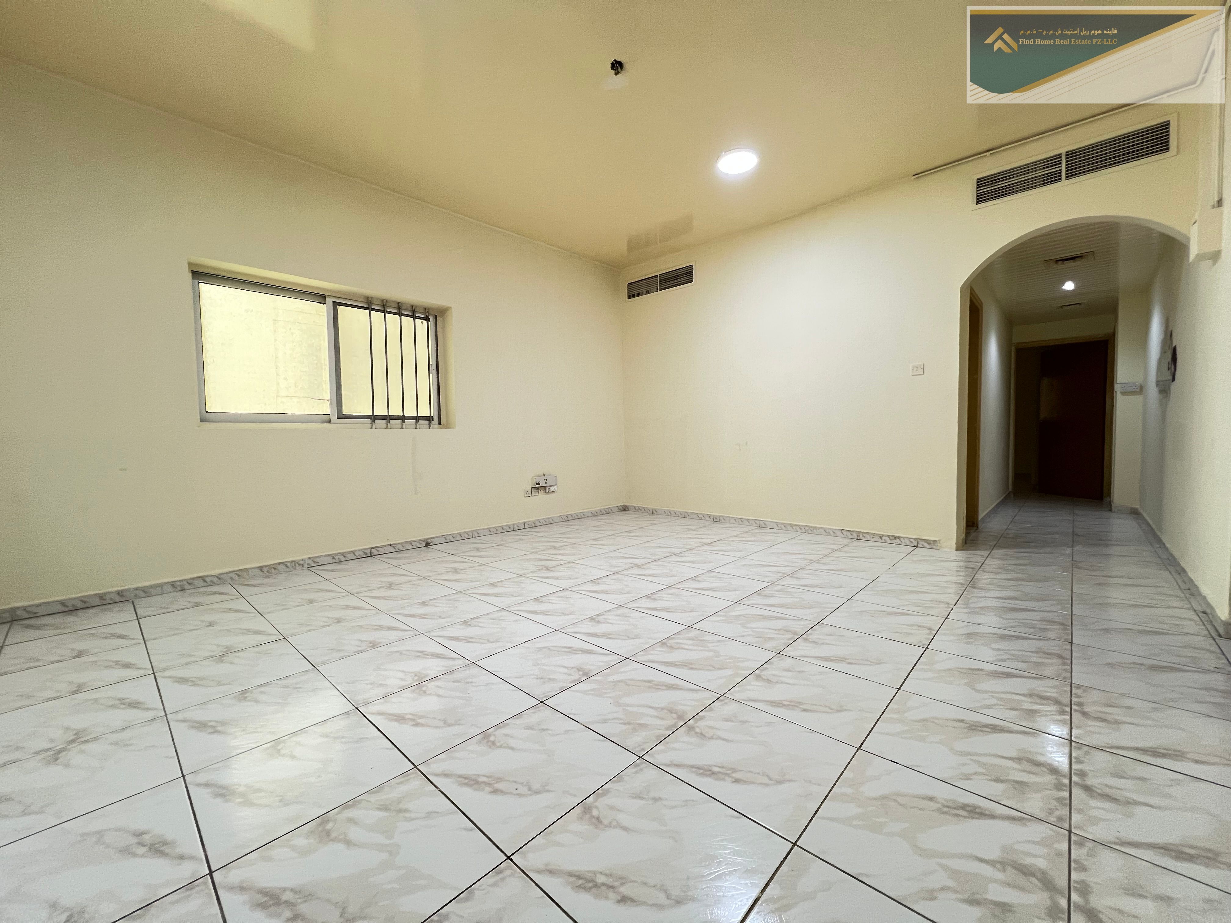 LAST UNIT!!2BHK APARTMENT WITH BALCONY CENTRAL AC ONLY FOR FAMILY JUST 34K IN AL QASIMIA