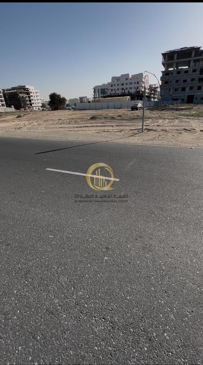 For sale: land in Muwaileh Commercial, Al-Falah Camp, with an area of 10,656 sq. ft. in an excellent location with a permit for ground +1 floors, park