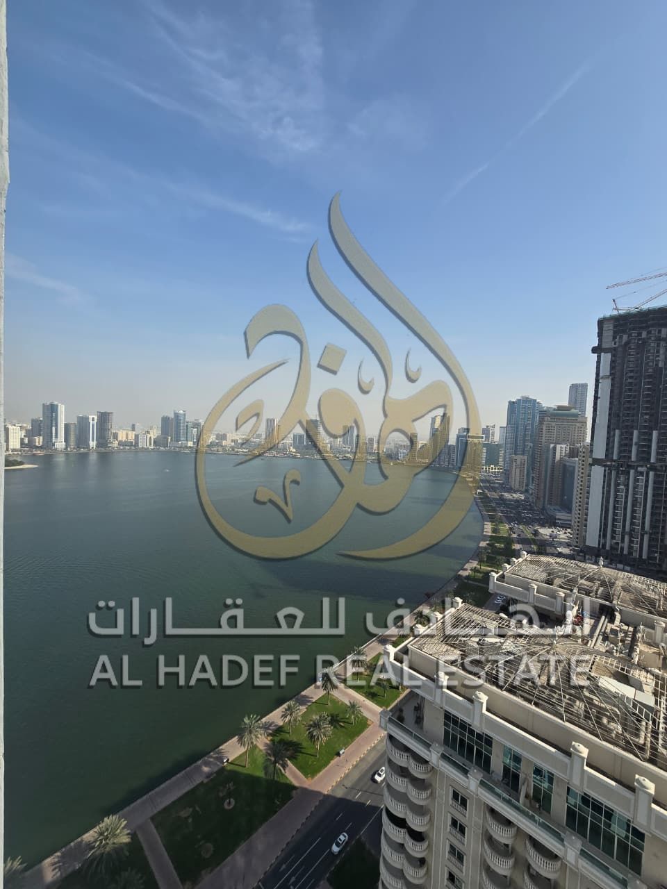 Front sea view Apartment for Rent in Al Majaz 3 – 2 Bedrooms & Hall with Maid Room