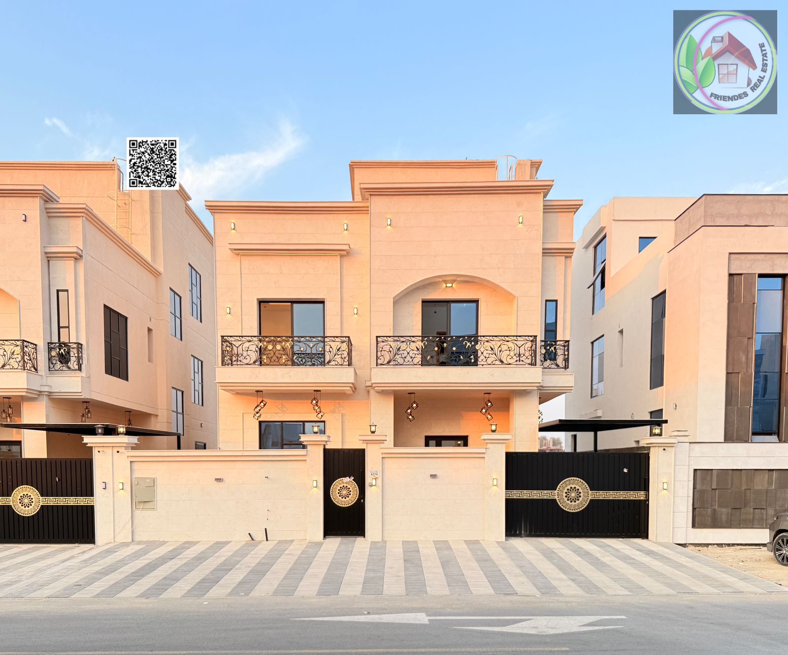 An opportunity to own a distinctive three-story villa at a great price, including registration and ownership fees and air conditioners, close to all s