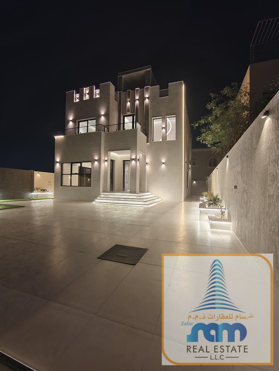 Luxury Brand New Modern Style Villa Available For rent in Ajman Al Mowahiat 1