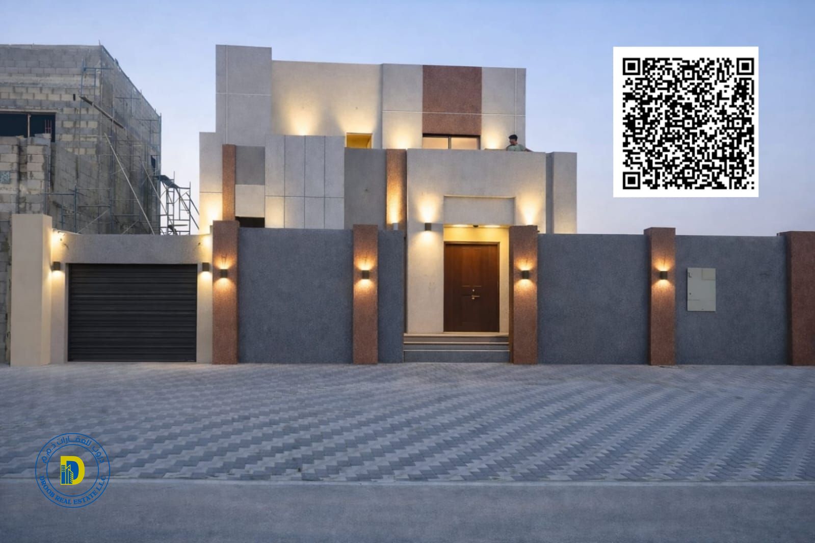 For sale: 3-bedroom villa with terrace in Al-Haliou 2 Price includes registration fees.