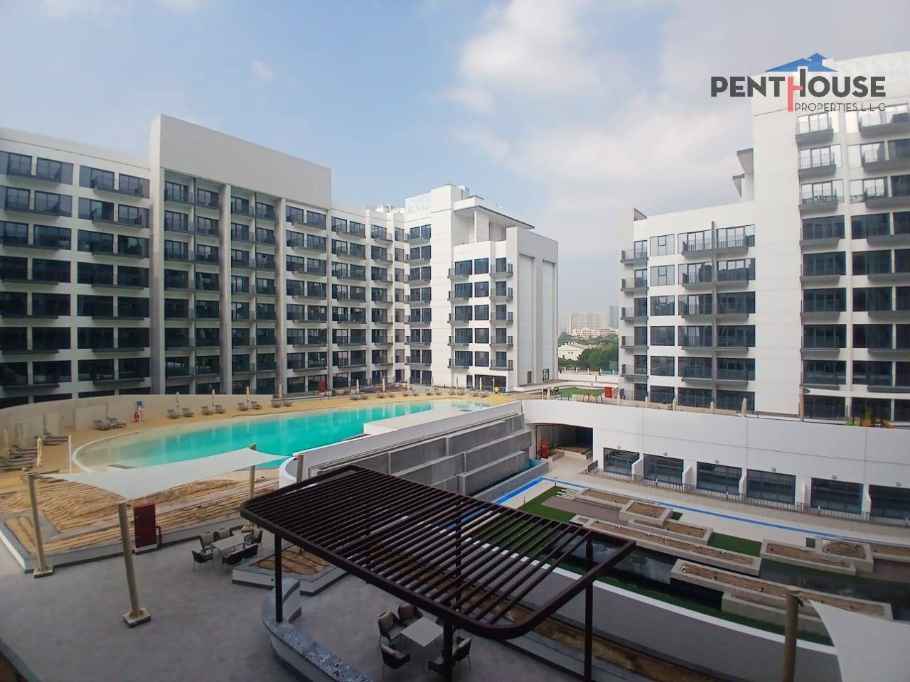Pool View |Brand New | Spacious 1 bhk