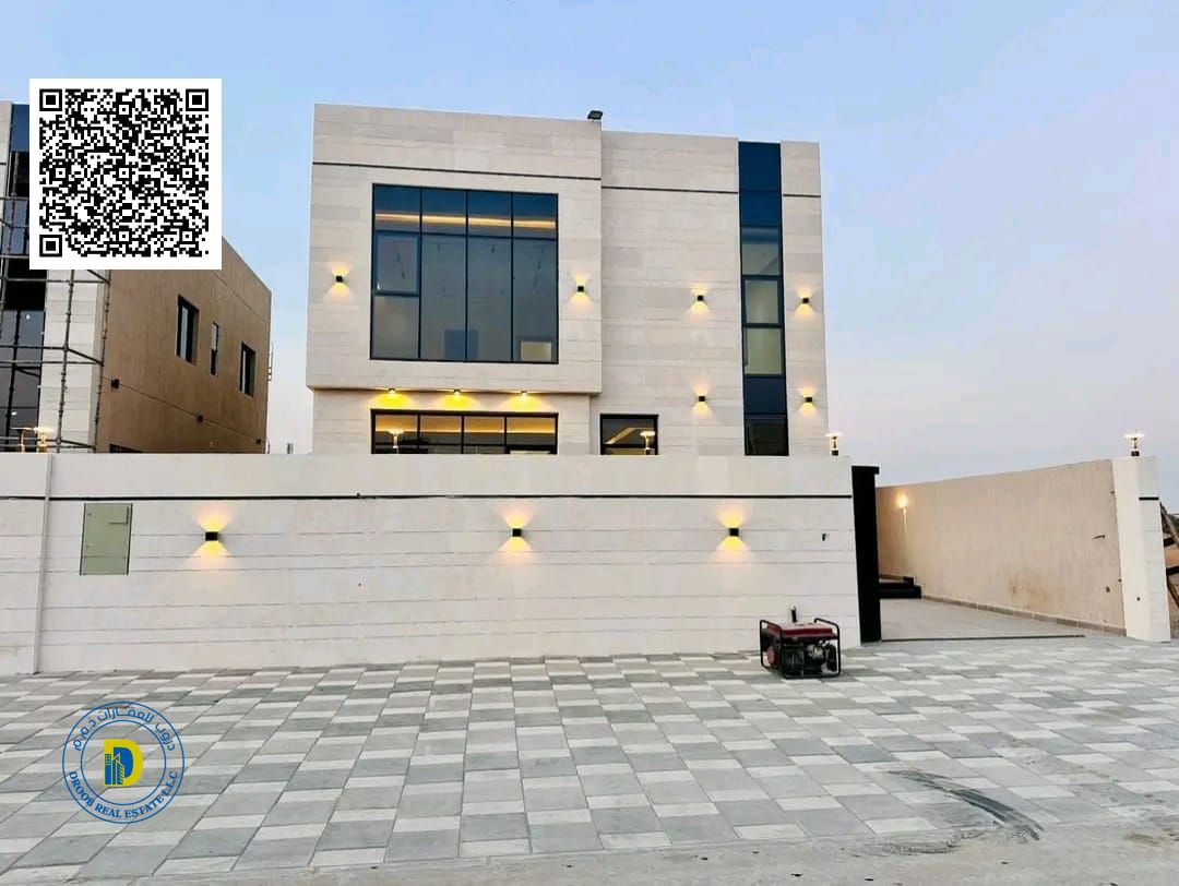 One of the most prestigious areas of Ajman, Al Helio 2, offers a luxurious 4-bedroom villa, including registration fees, at an attractive price.