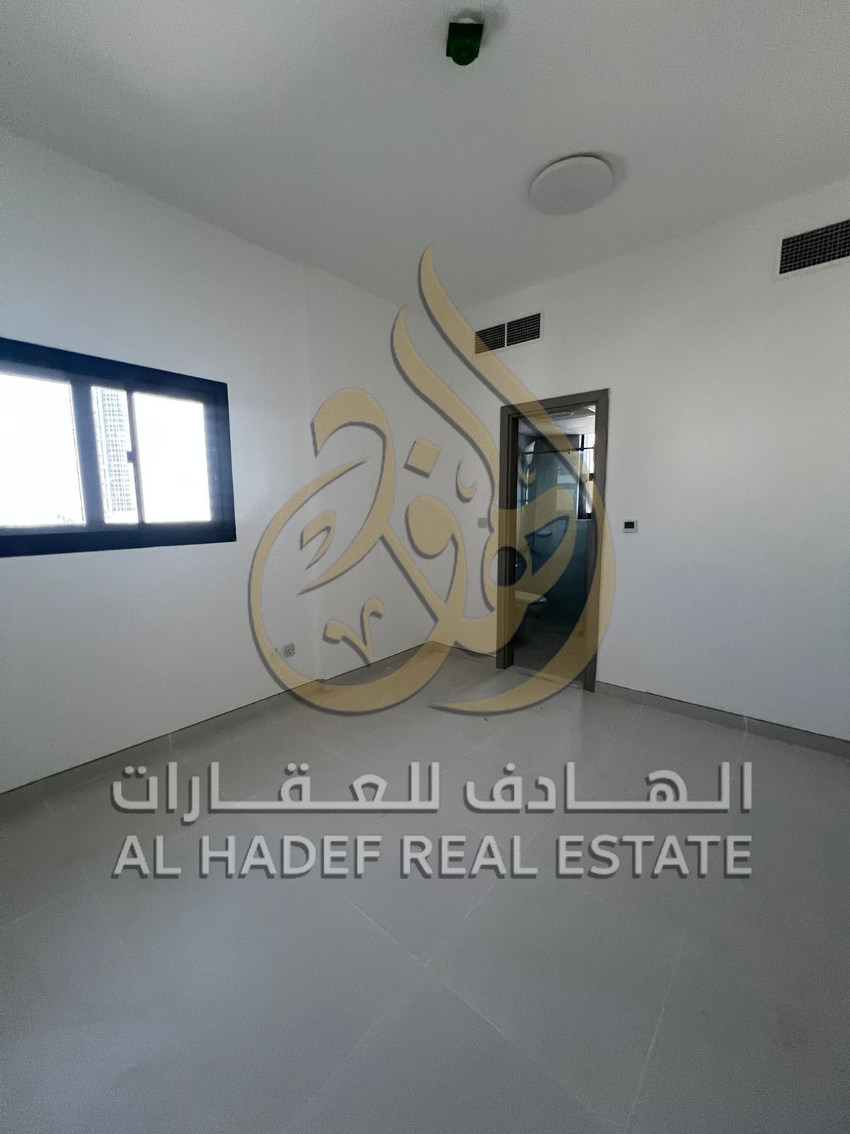 **Two-bedroom apartment with living room and balcony, first occupant in Al Qulayaa. Free parking, one month free, flexible payment, prime location, fa