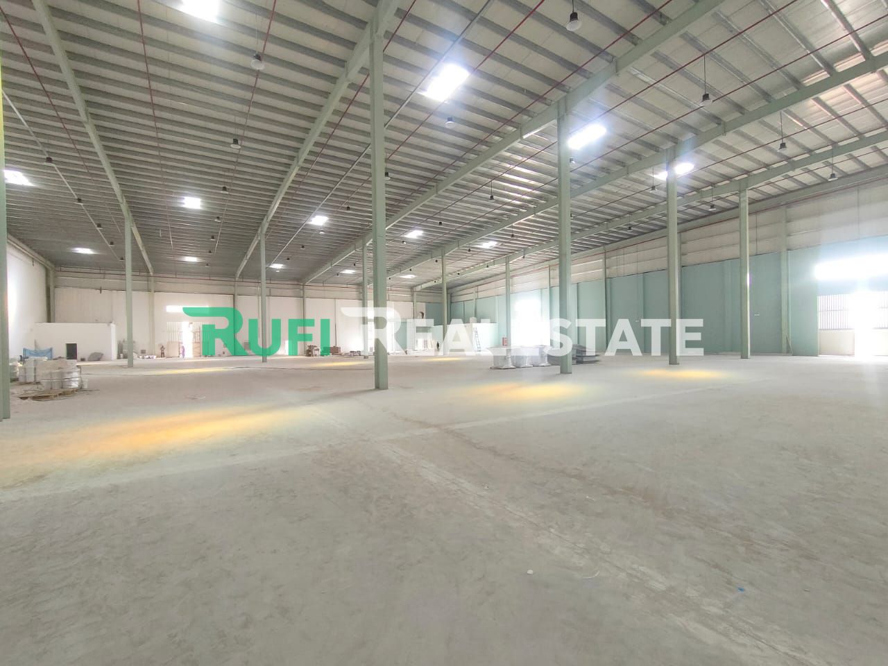 BRAND NEW /// 110000 Sq. Ft Warehouse For Rent in Emirates Modern Industrial Area Uaq.