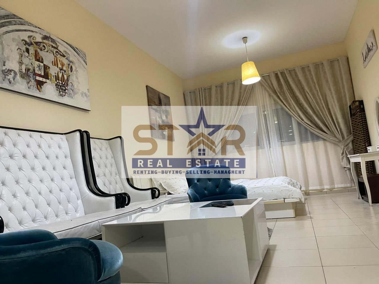 Studio for monthly rent in Ajman One Towers