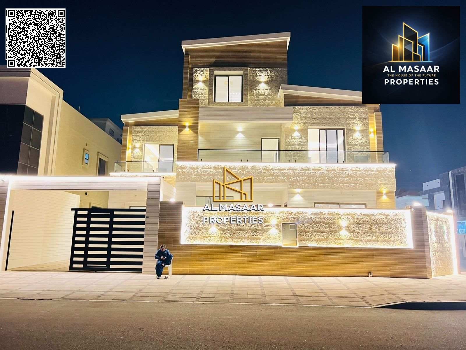 For sale: 7-bedroom villa, two floors and a rooftop, freehold ownership for all nationalities, registration fees included.
