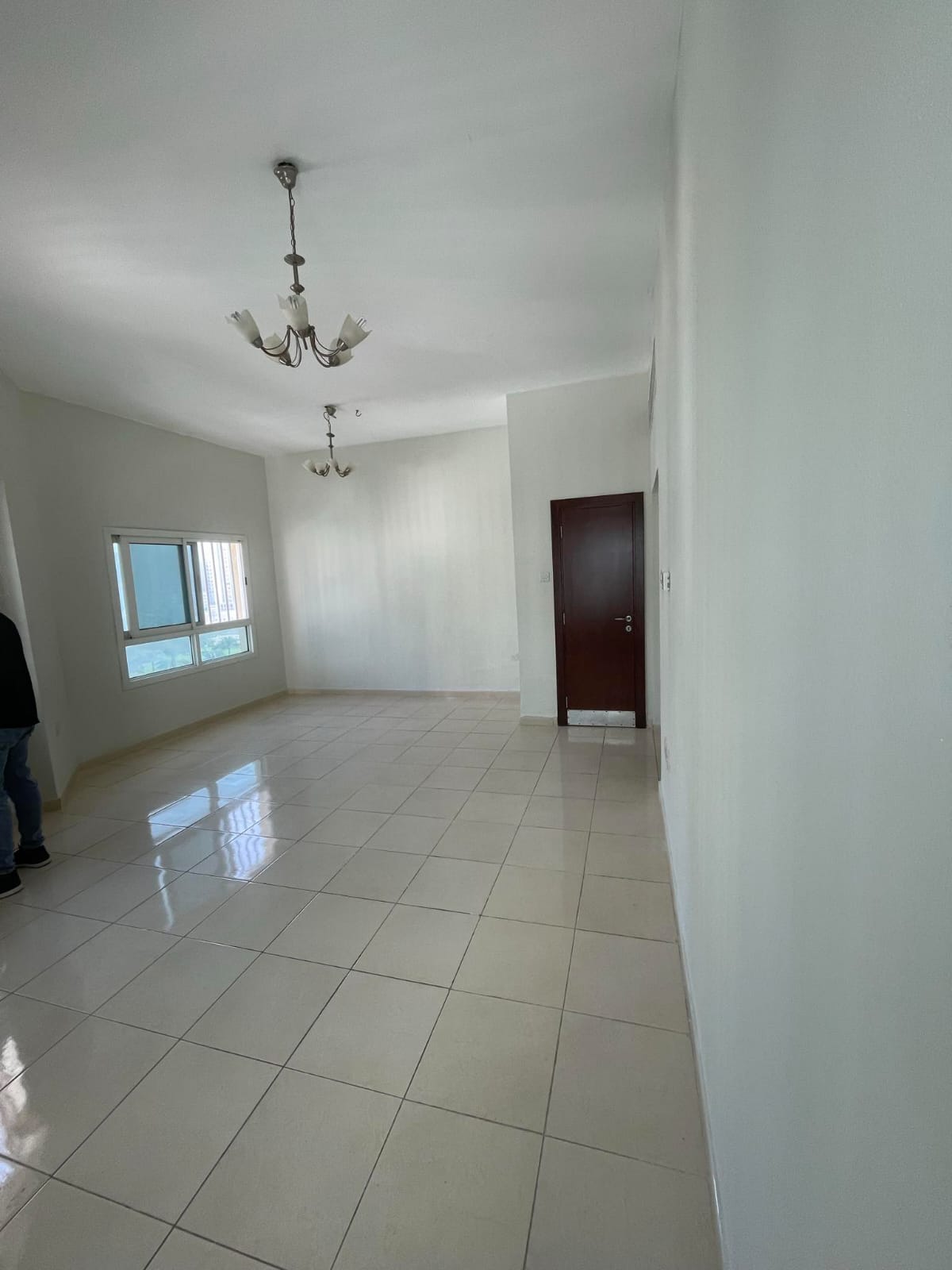 For rent- in Al Majaz 3 opposite Al Safya Park: 2BR, 2 baths, central AC, spacious layout, quality finishing, prime location.