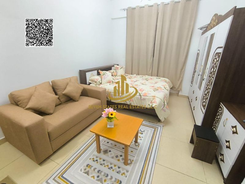 A great rental opportunity in Ajman – furnished studio apartment in Al Yasmin Towers
