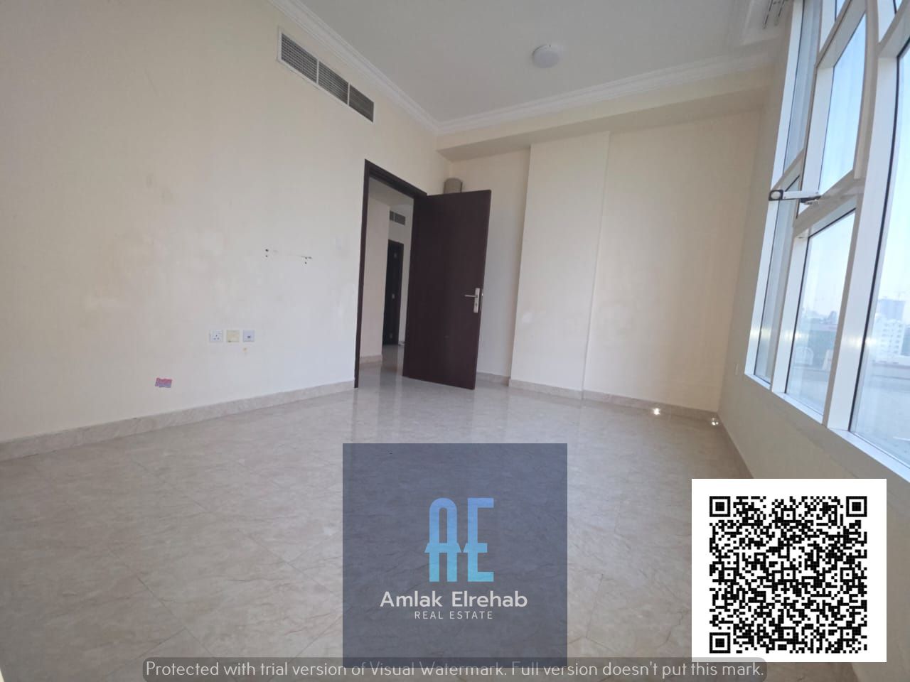 Excellent opportunity for annual rent - one bedroom and living room in Al Jurf 3 - balcony - 2 bathrooms - near Mohammed Bin Zayed Road