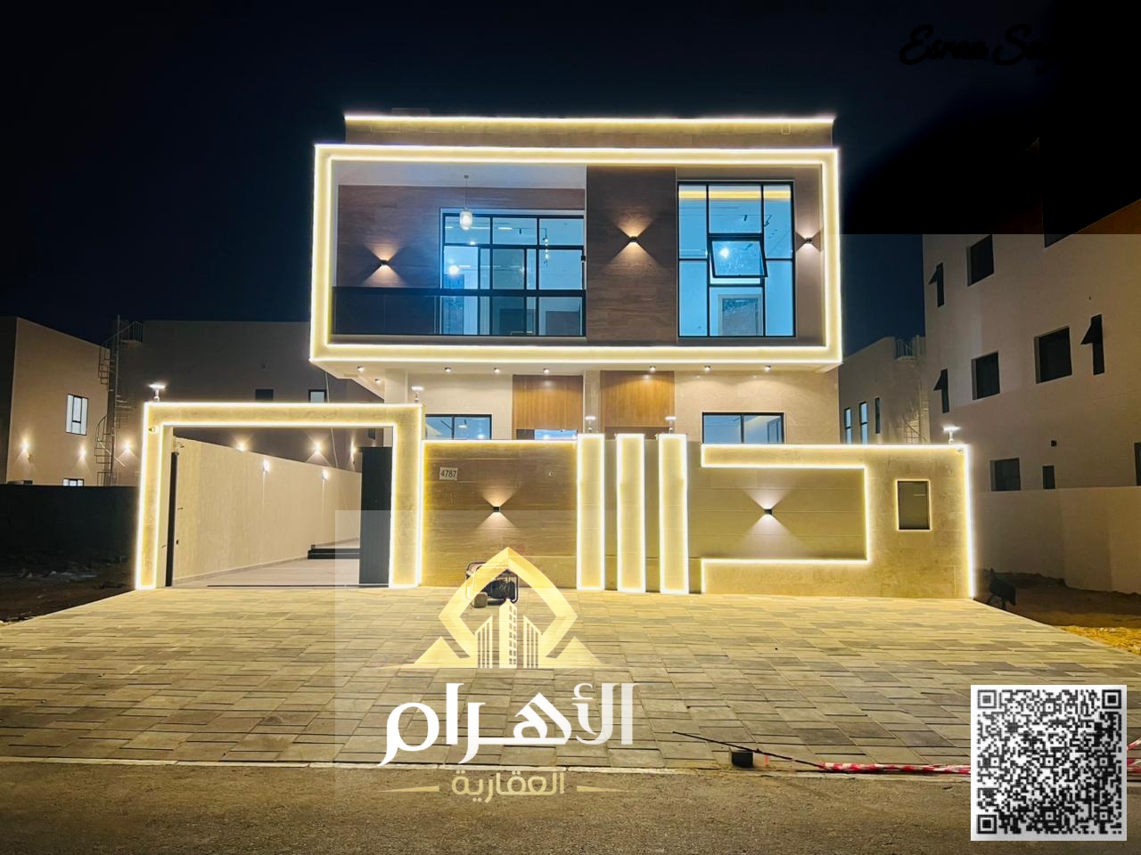 Villa for sale | 7 bedrooms | Private roof terrace | Al Bahia area | Modern design | Luxury finishing | Price includes registration fees