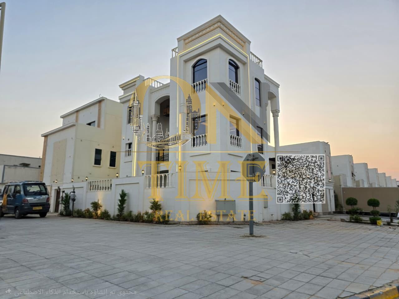 levels with a distinctive architectural design and elegant stone