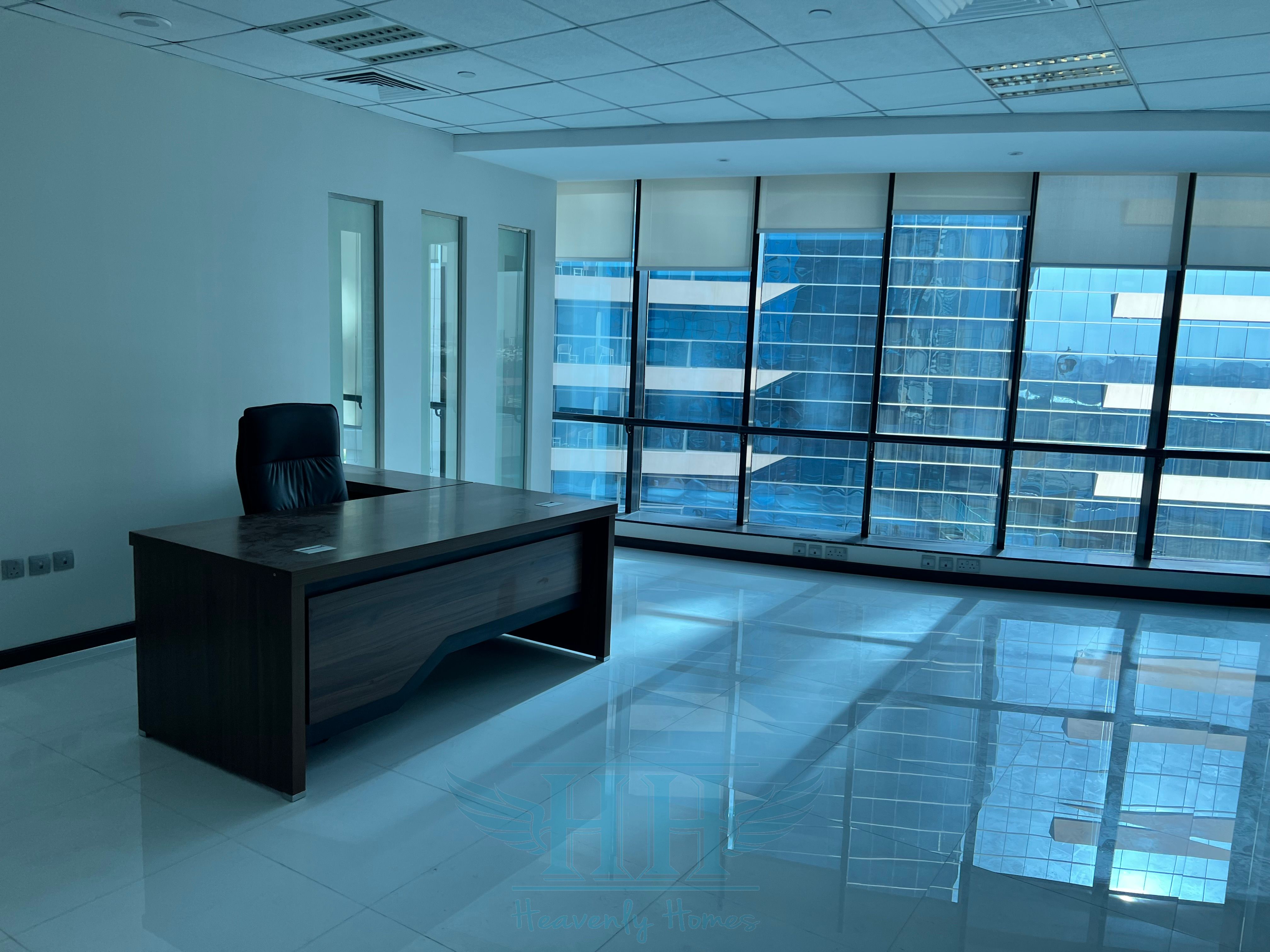 Fully Furnished and Partitioned Corner Office for Rent