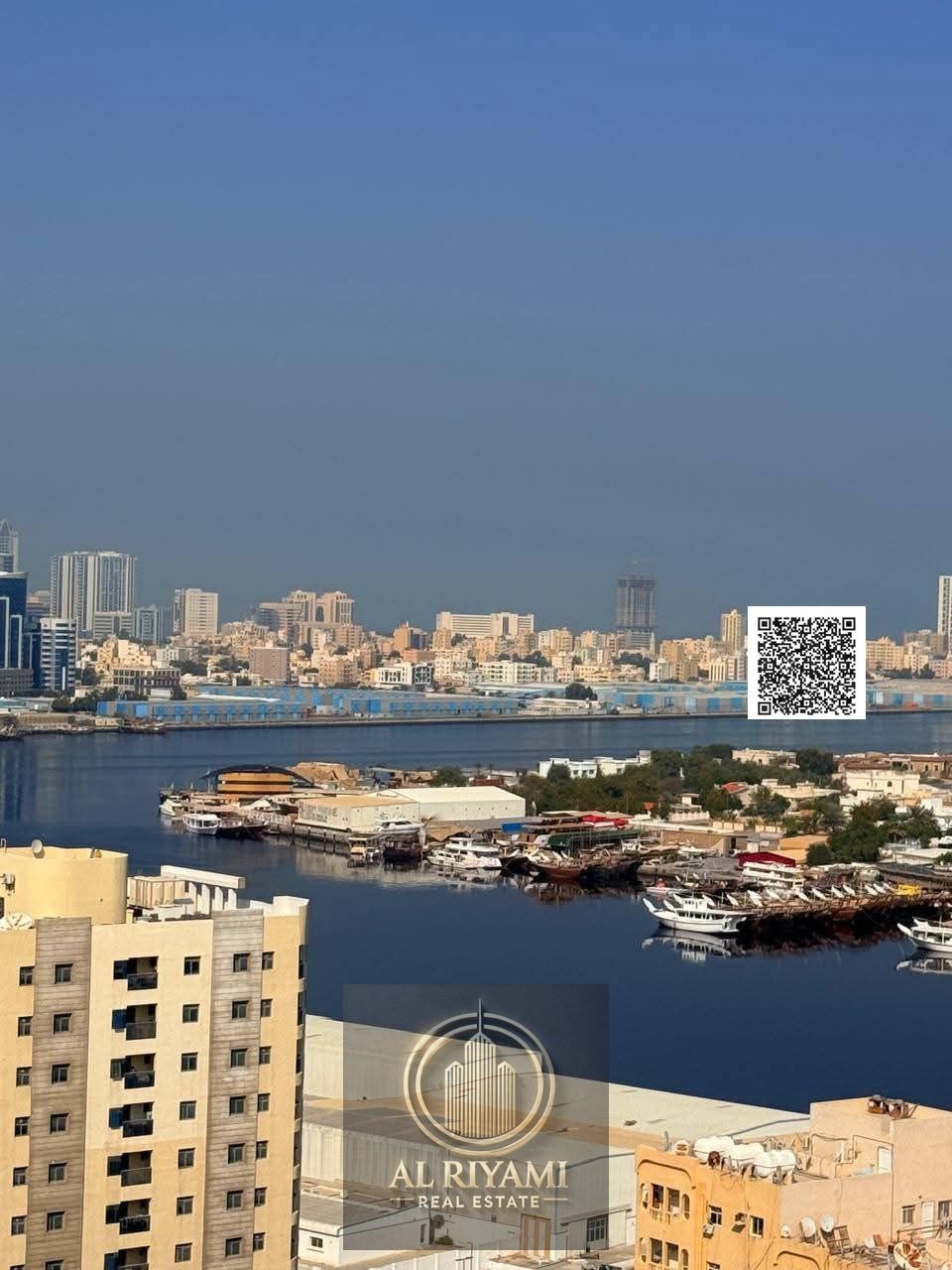 One bedroom and living room with parking in Al Muhairi Towers 2 – behind Black Ramada – Al Rashidiya 1