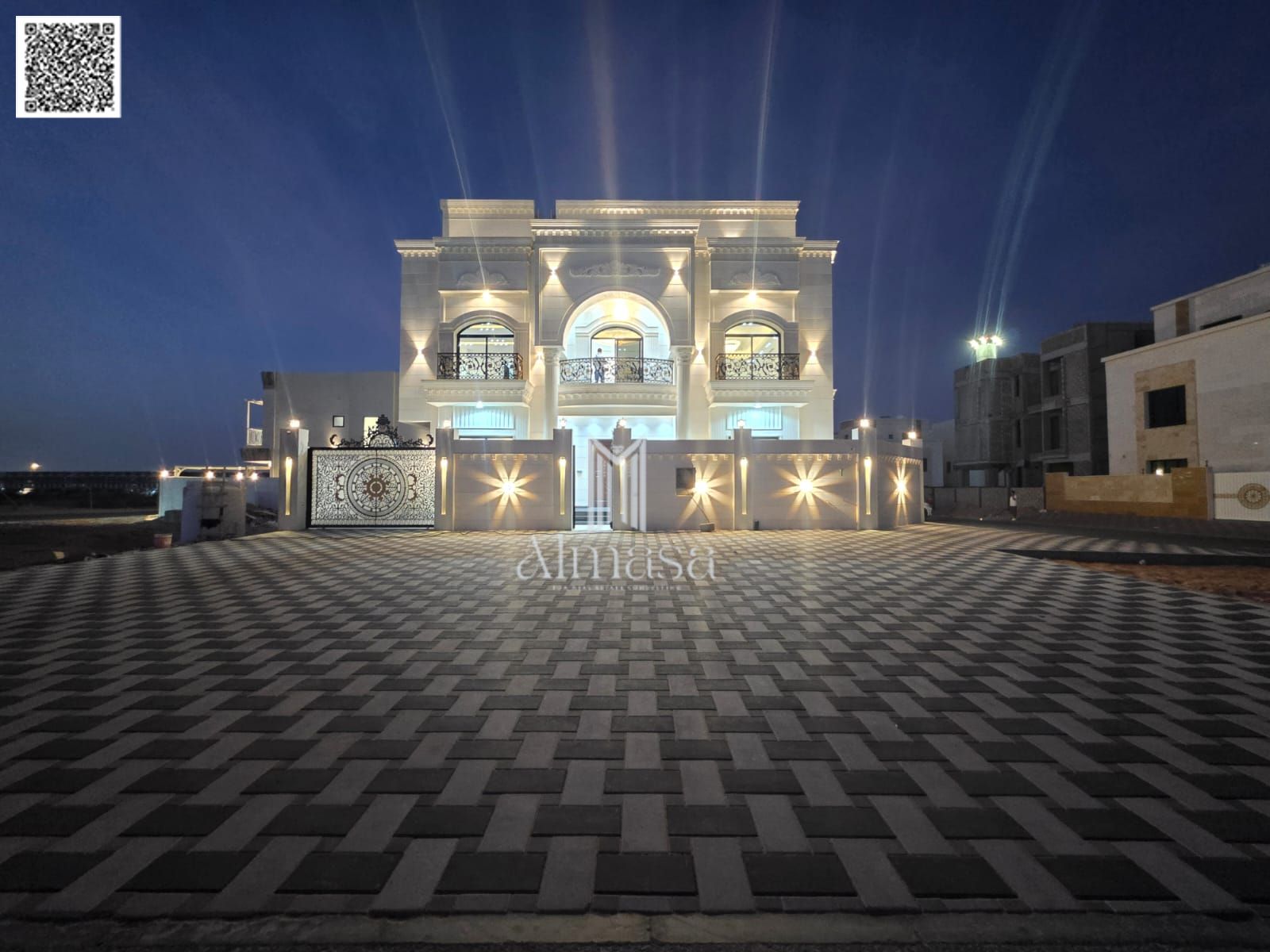 Architectural Masterpiece for Sale | VVIP Corner Villa in Al Zahia – Ajman Located in one of Ajman's most prestigious areas, on a prime corner plo