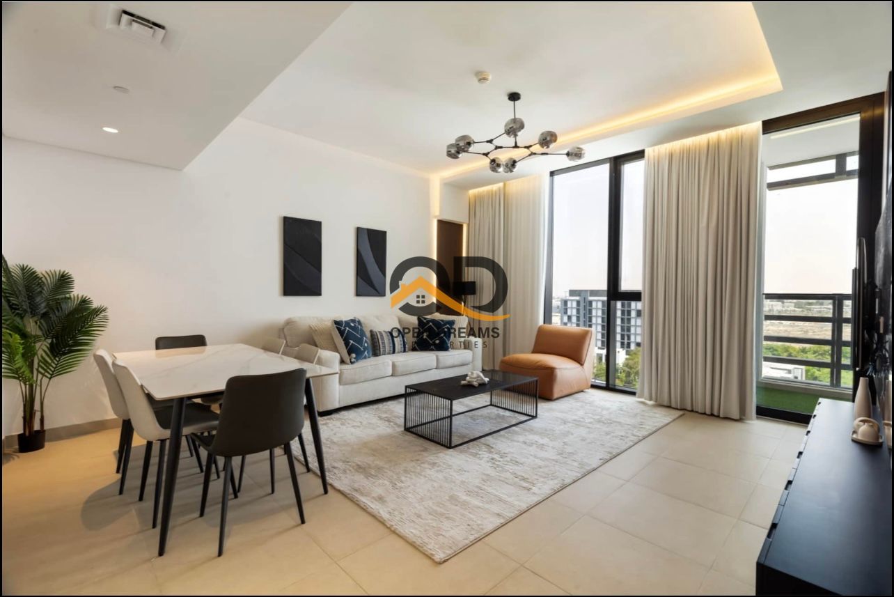 Premium Furnished 1BHK in Misk, Aljada – Flexible 12 Cheques