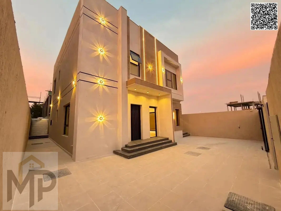 Villa for sale in Al-Haliyo, 2-3 master bedrooms | Two floors + maid's room + spacious yard | Price includes registration and ownership fees. The idea
