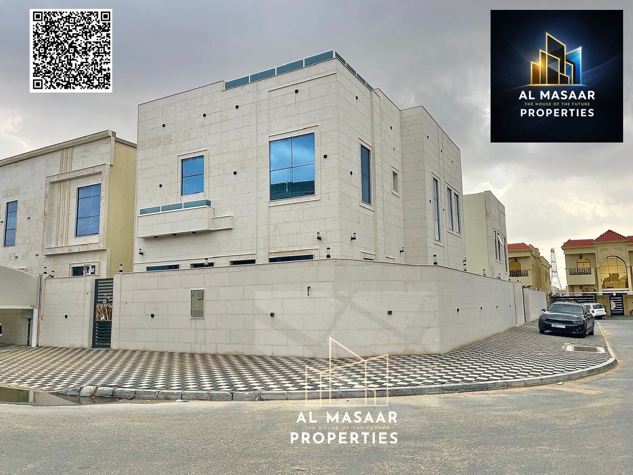 Corner villa in Al Yasmin for rent