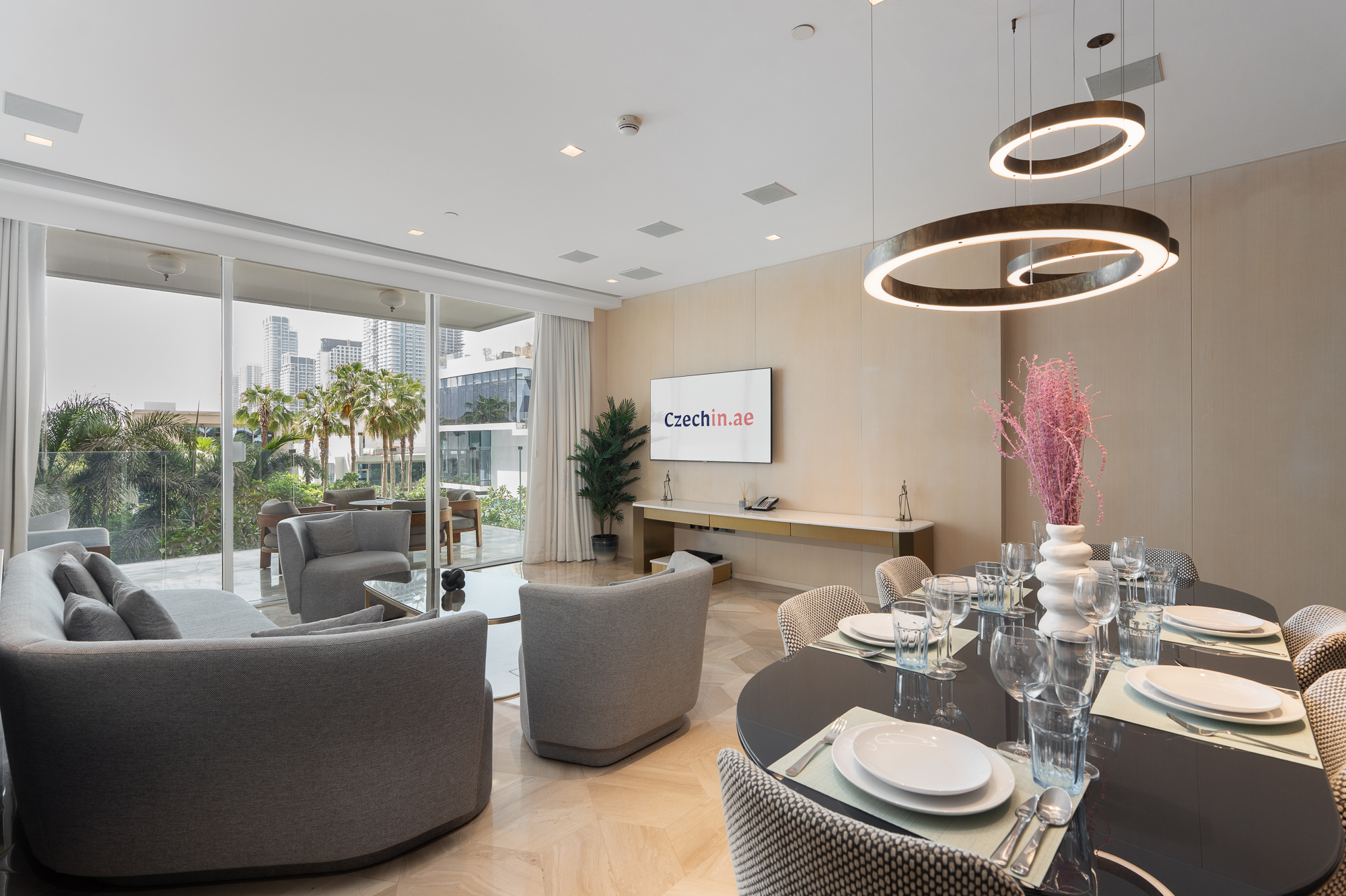 Five Palm Luxury Stay | 2BR with Pool/Beach Access