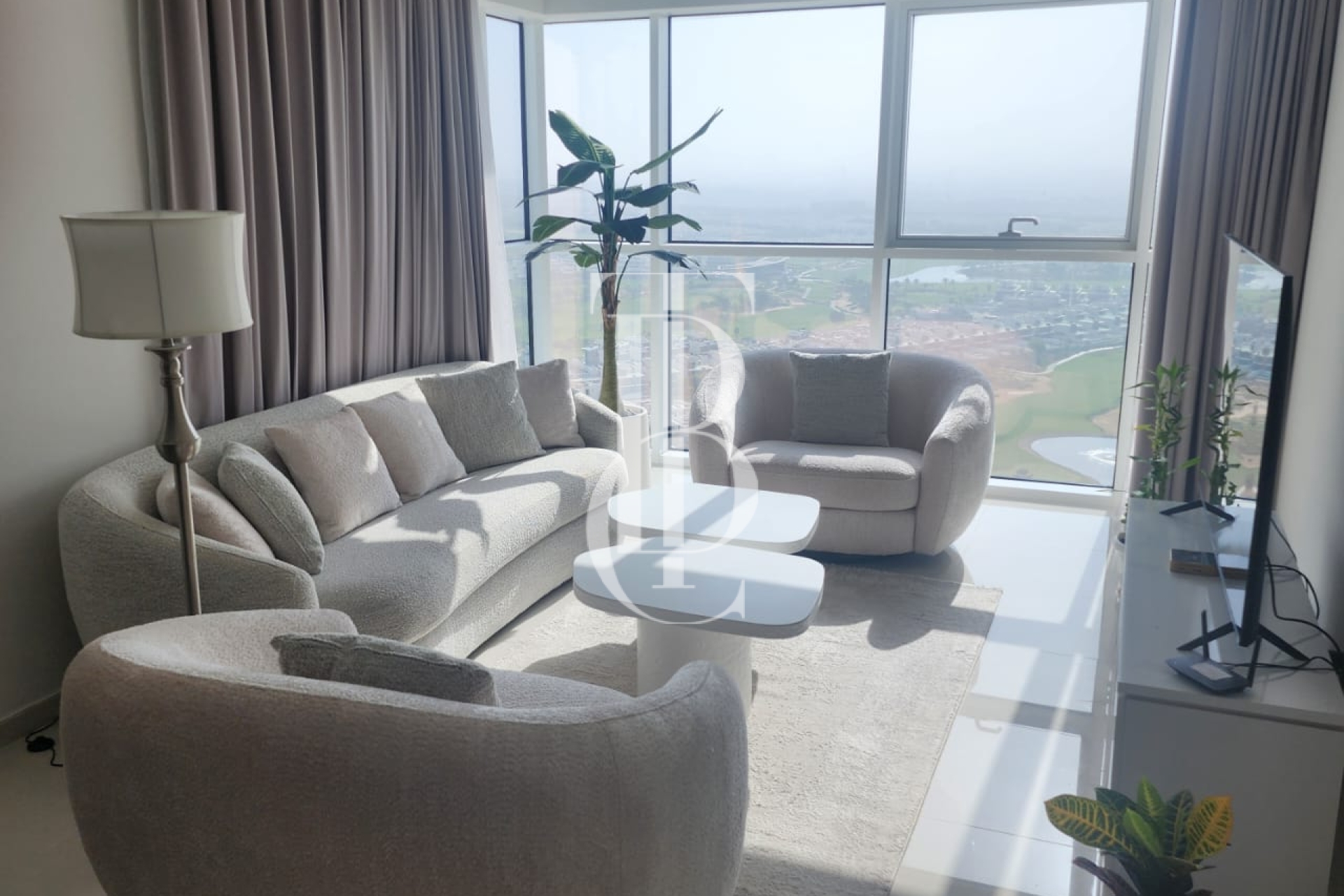 2 BR | Fully Furnished | High Floor | Golf Views