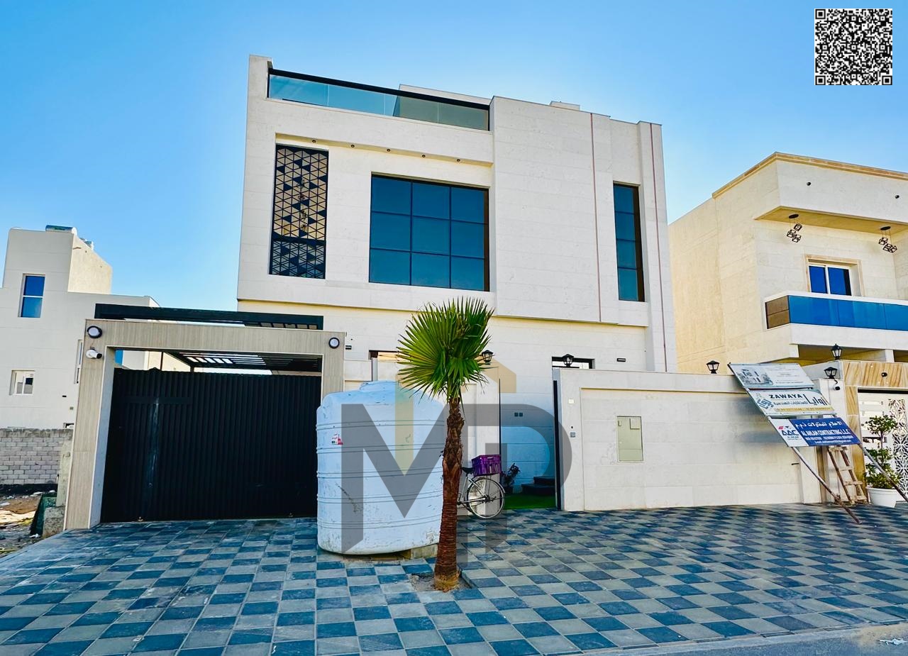 Villa at a special price with a private pool in the most prestigious areas of Ajman - freehold for all nationalities, directly from the owner with a s