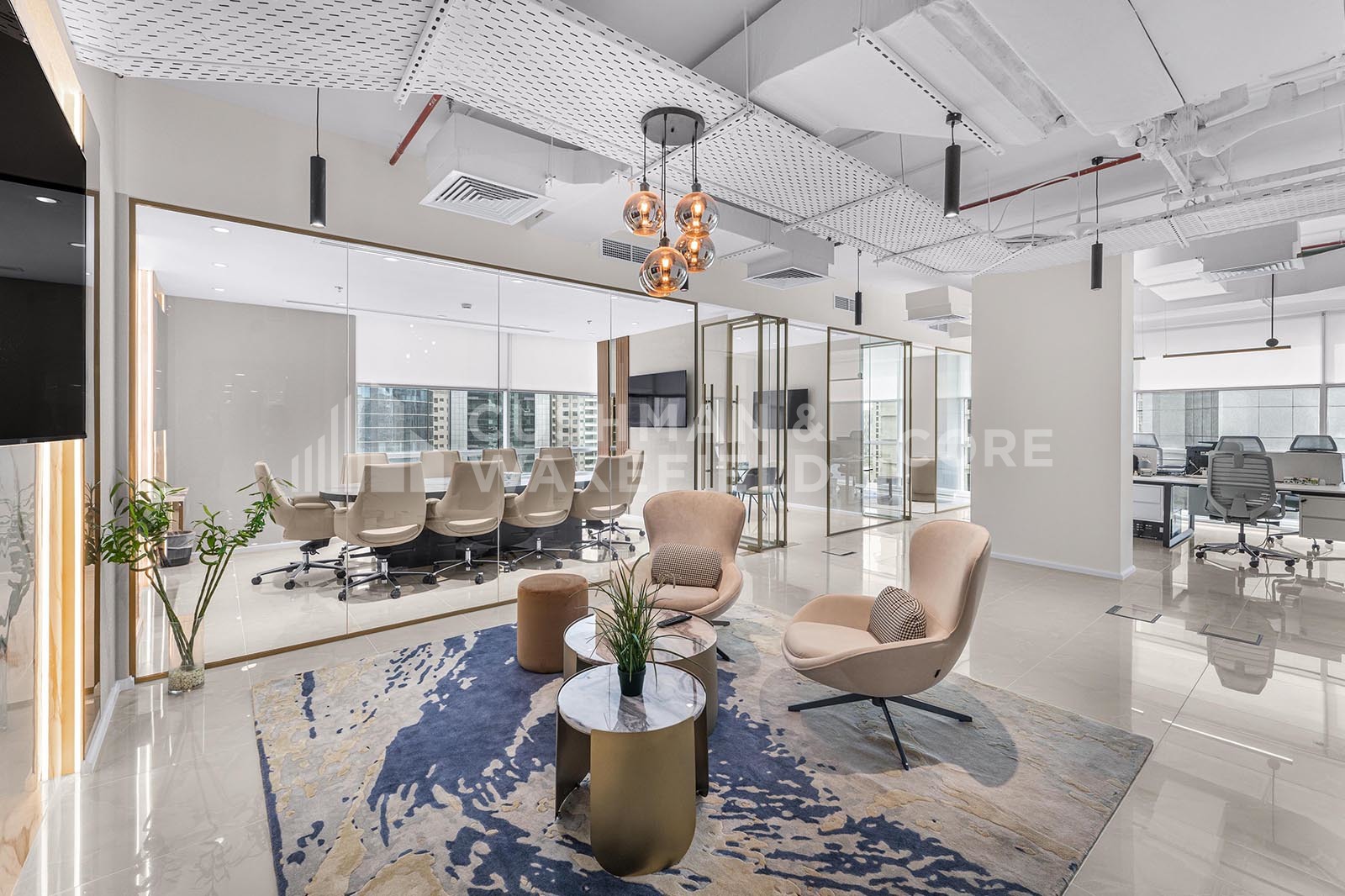 Luxury Office Space | Furnished | Near Dubai Metro