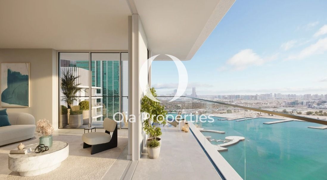 Corner 2BR+M | Canal and Galeria mall View | High Floor