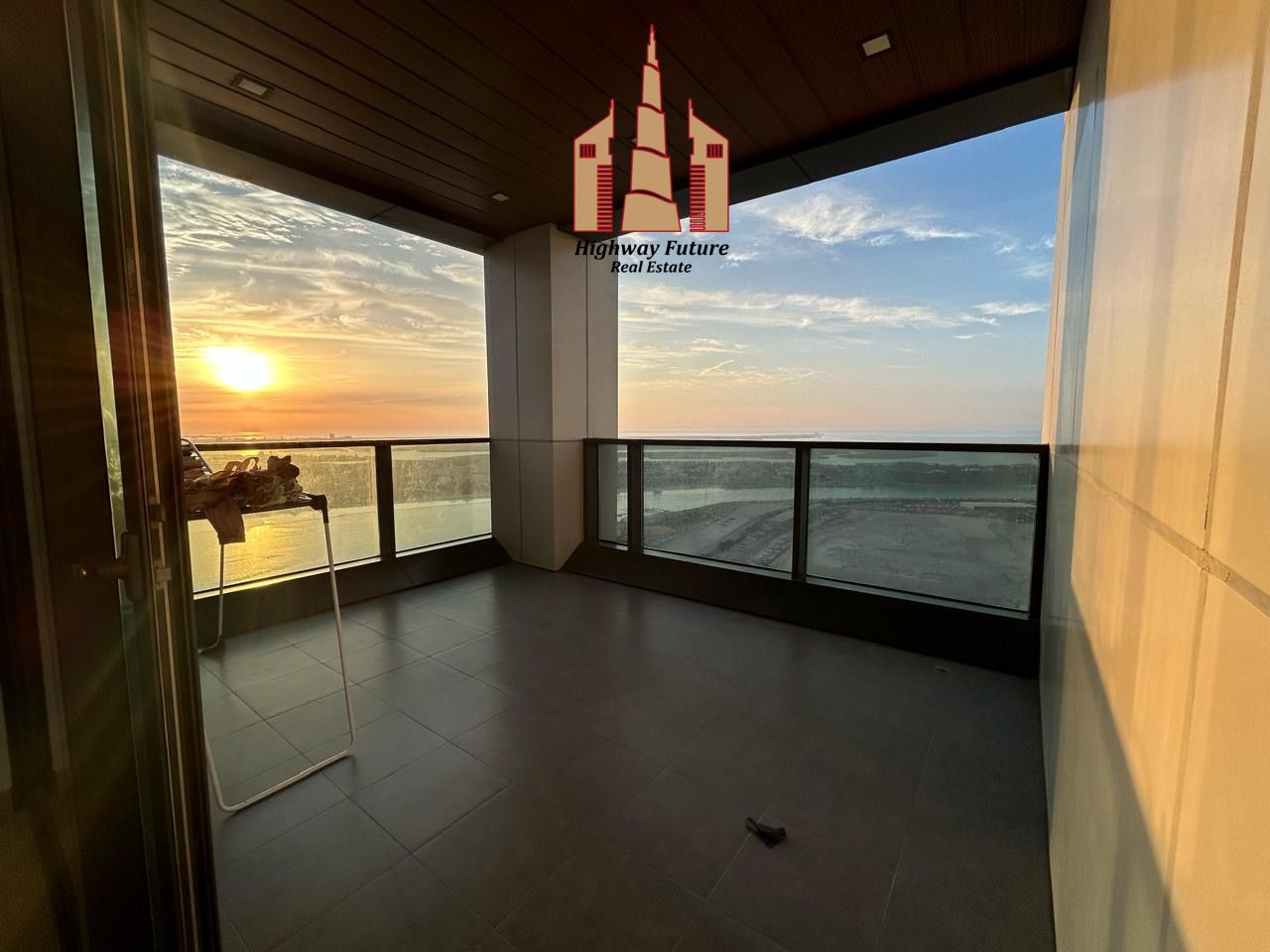Sea view 3bedroom duplex with 2balconies maid room free parking
