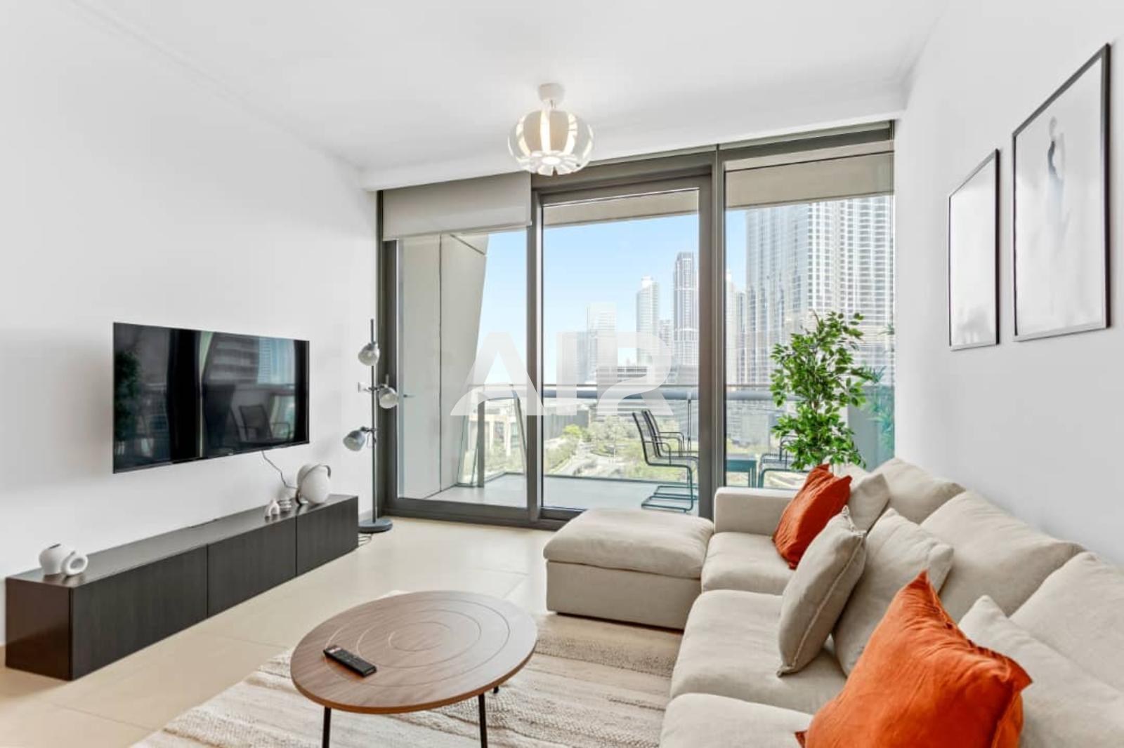 Vacant on Transfer | Full Burj View | Modern 1BR