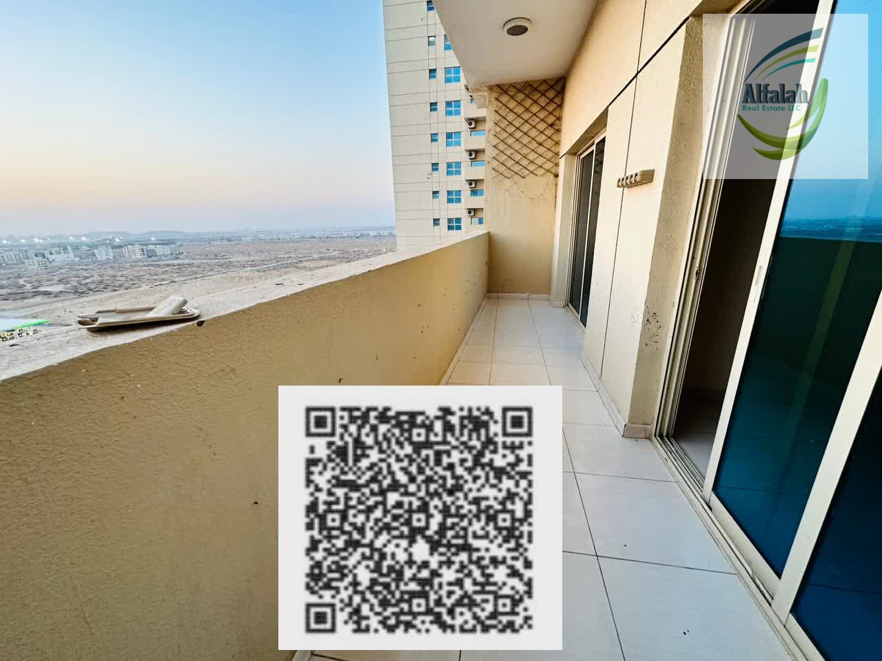 Modern 1BHK | Huge 1100 Sq Ft | Balcony & 2 Baths | Lavender Tower Ajman