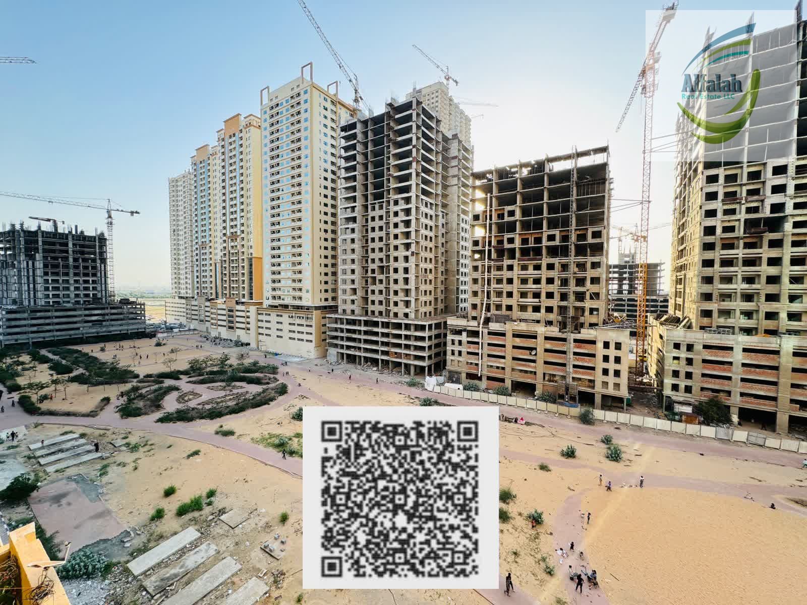 Clean & Bright 2BHK Apartment | 991 Sq Ft | Paradise Lake Tower B6 Ajman