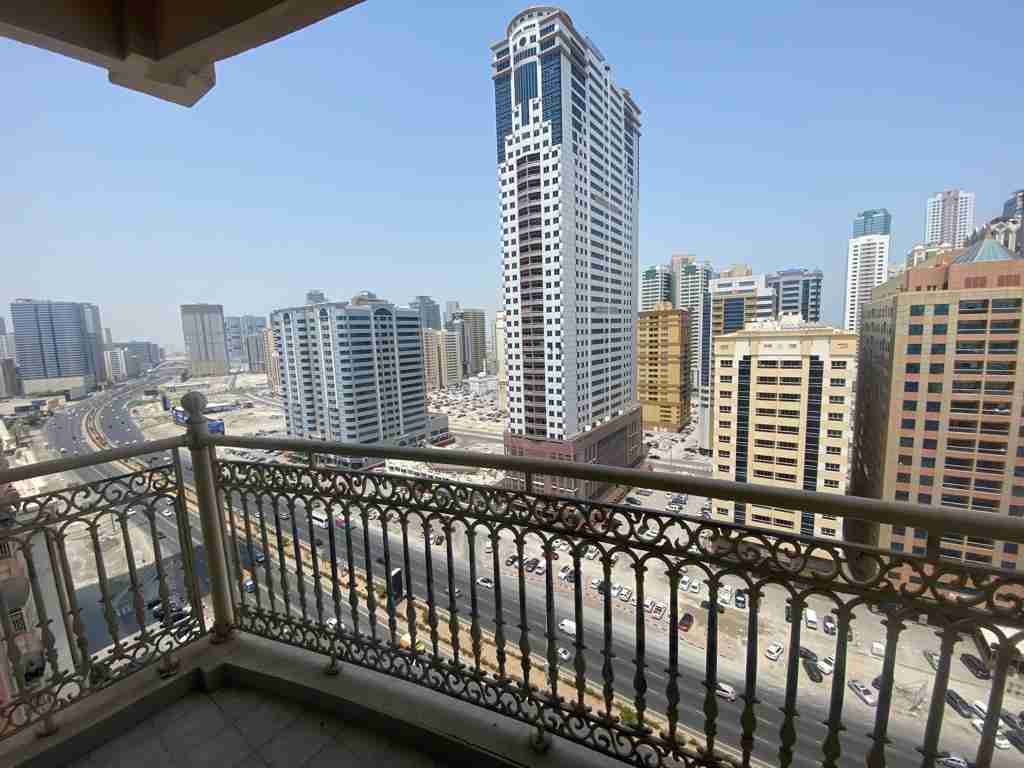 Hot Offer 1 Month Free *3 BHk available *!!!with maid room In just 70k Close to Dubai Border in Al Nahda Sharjah, Call Salman for more details call