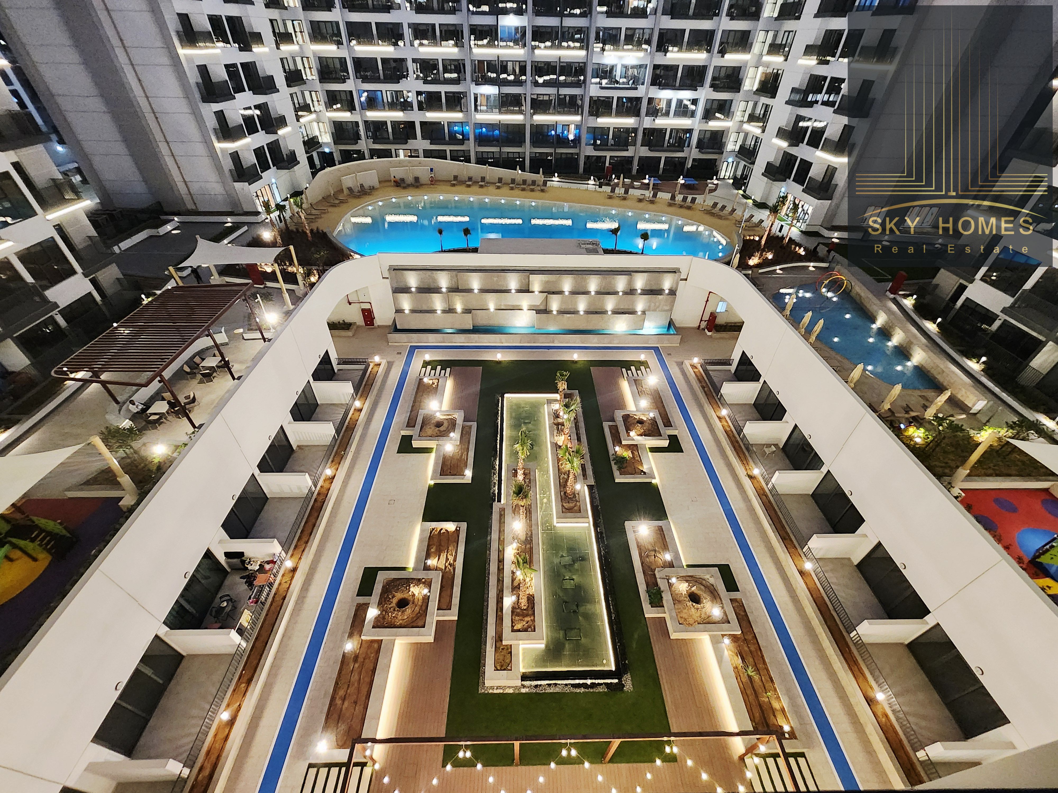 Brand New Semi Furnished Studio apartment With Pool view