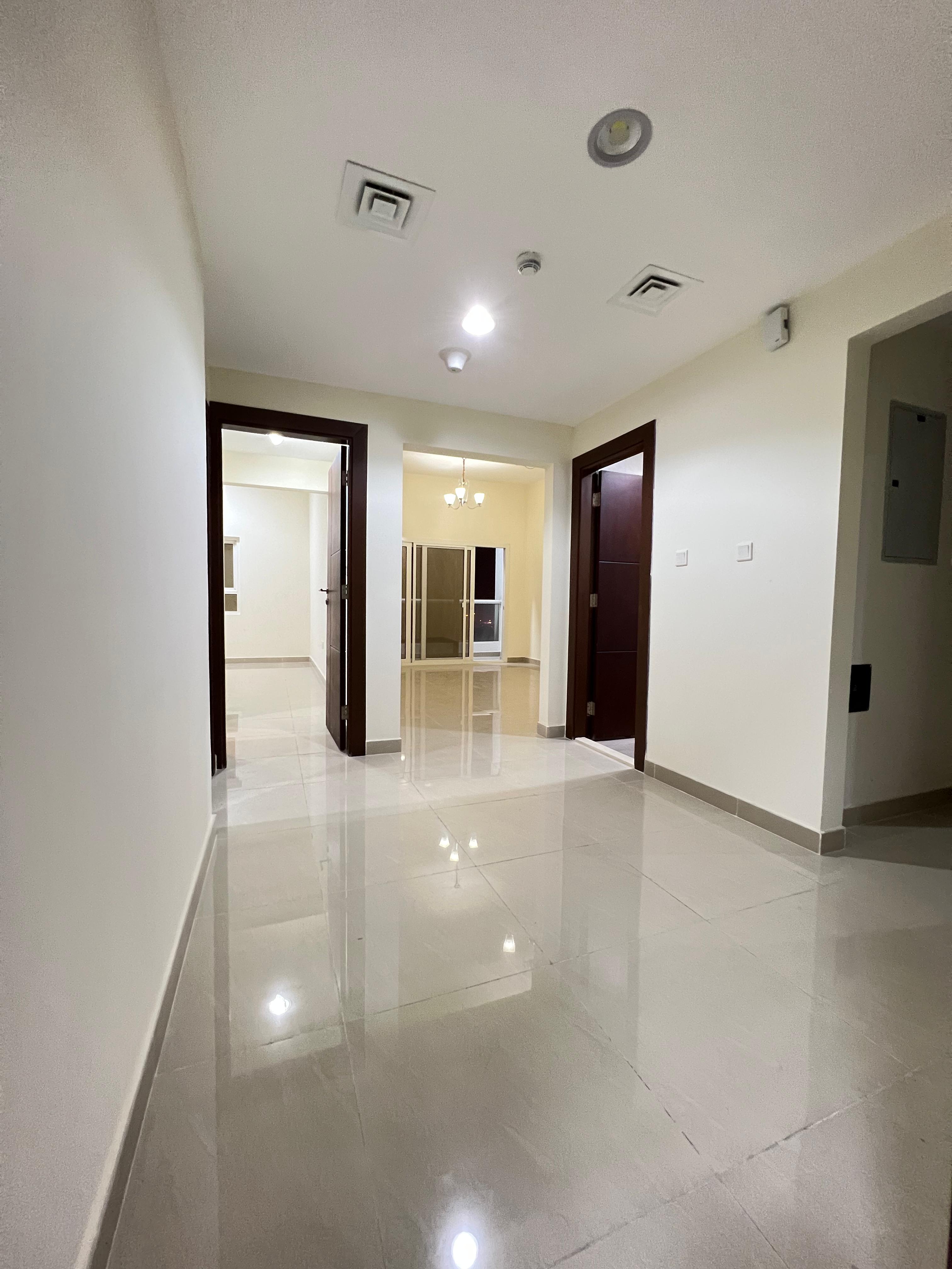 Brand New Building Parking free 2bhk with 3 bathrooms Just in 53k Close to Dubai Border Al Nahda Sharjah. ,