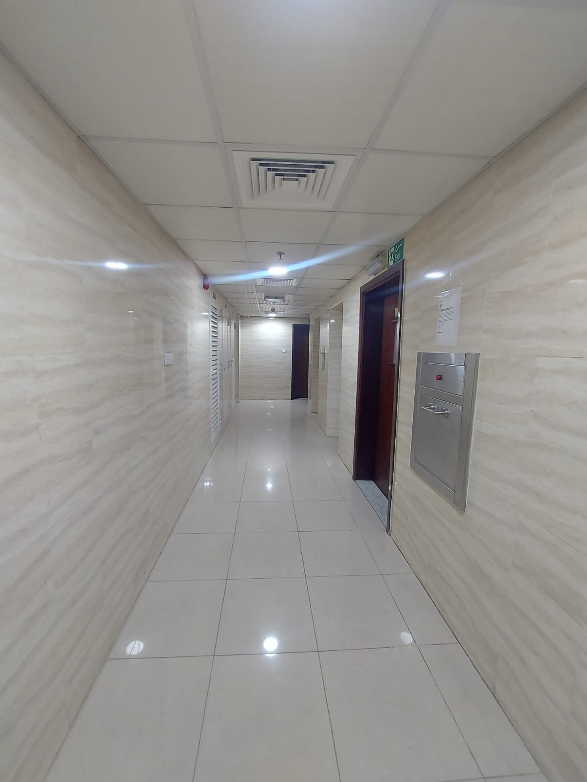 Good Size studio Flat in Fully Family Building Just in 27k with 6 cheques payment Close to Border call salman