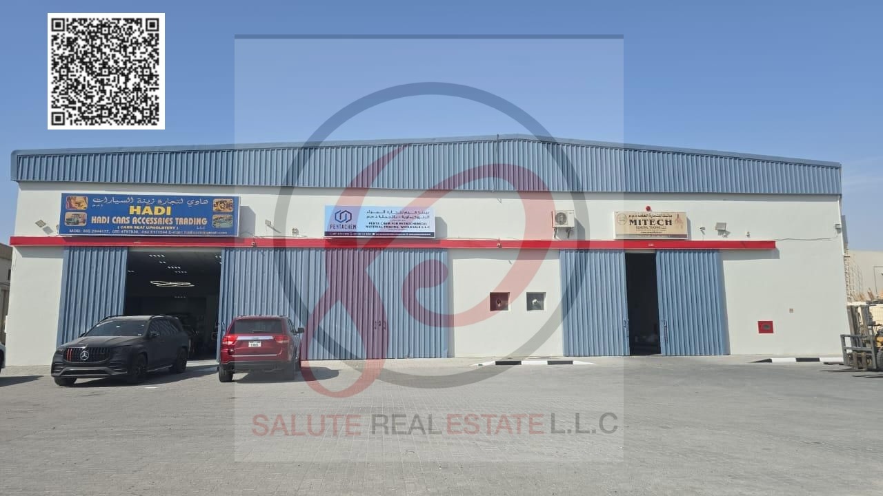 Freehold Warehouse For Sale in Jurf 3| 10 Units| Current Income AED 607,000| Corner Plot