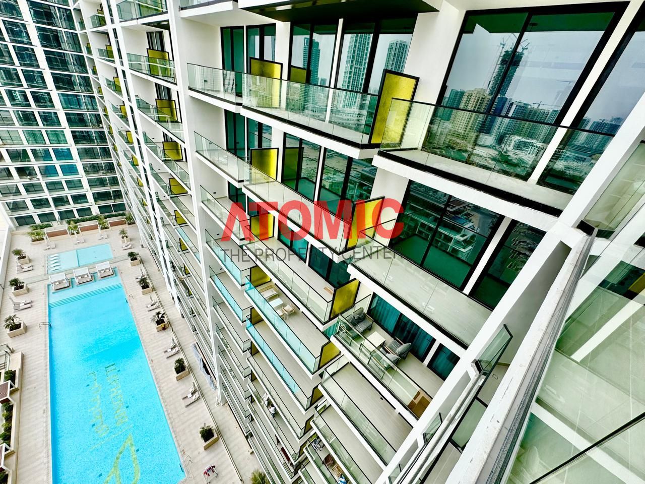 Stunning Studio | Pool View | High Floor